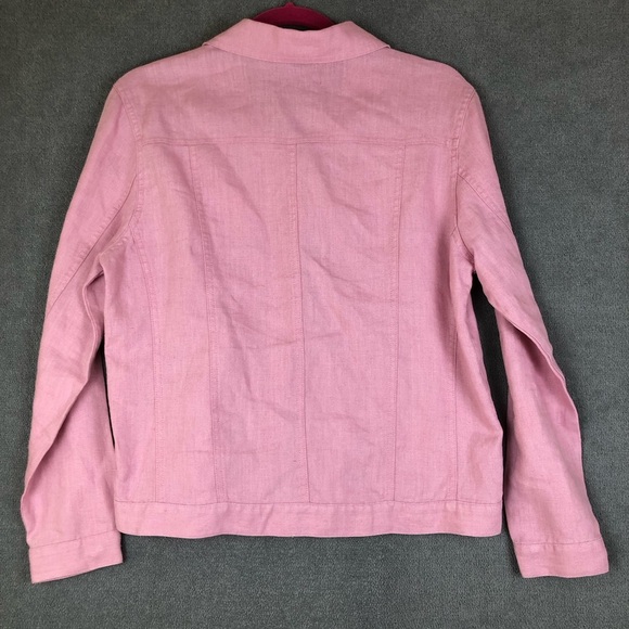 For Joseph 100% Linen coastal Casual button down Jacket size M - Picture 3 of 9